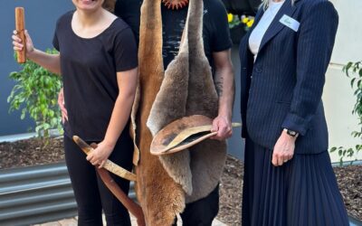 Petiola Wilson Welcome to Country Smoking Ceremony