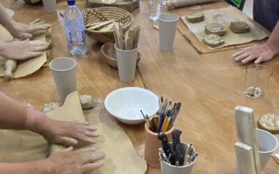 Pizza and Pottery Night