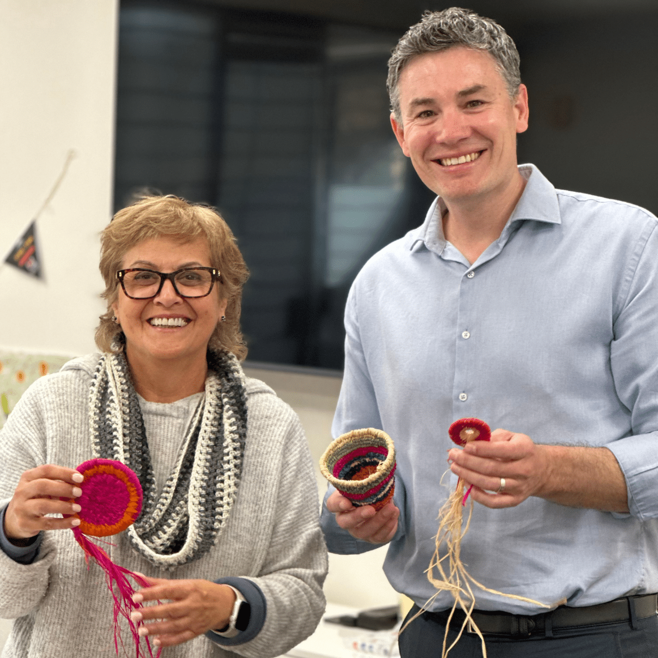 Skylight Staff enjoying a team building activity